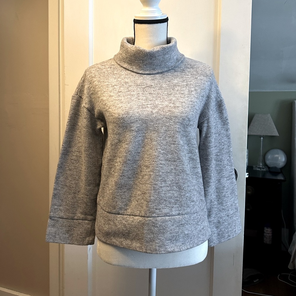 Fleece turtleneck